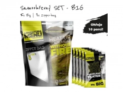 Samoohřevný SET  5x60g + Zipper bag