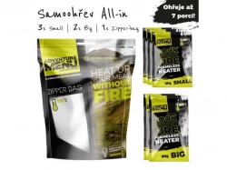 Samoohřevný SET  3x30g + 2x60g + Zipper bag