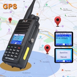 Radiostanice TYT TYT MD-UV390 10W dualband VHF/UHF GPS IP67 USB nabíjení