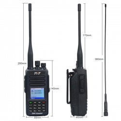 Radiostanice TYT TYT MD-UV390 10W dualband VHF/UHF GPS IP67 USB nabíjení